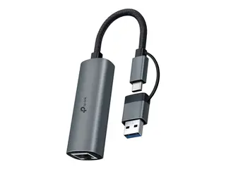 TP-Link UE310C V1 - Nettverksadapter - SuperSpeed USB 3.0 / USB-C 3.0 Gigabit Ethernet