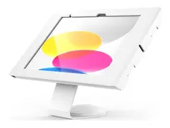 Compulocks Apex - Stativ - synlige foran/bak kamera og sensorer for nettbrett - aluminium - hvit - veggmonterbar, skrivebordsmonterbar - for Apple 10.9-inch iPad (10. generasjon); iPad (A16)