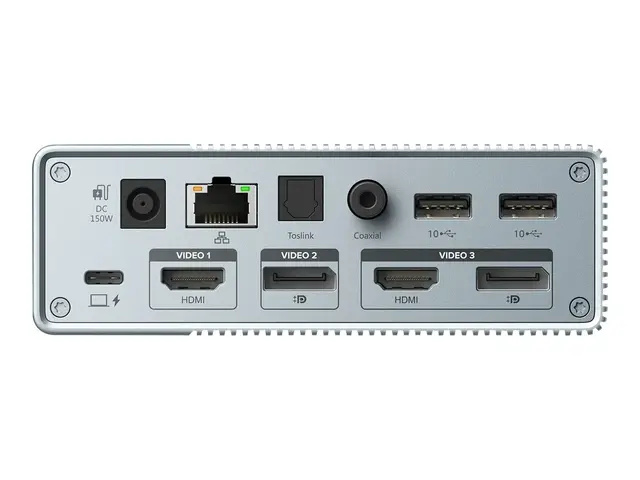 HyperDrive GEN2 - dokkingstasjon USB-C 2 x HDMI, DP 1GbE