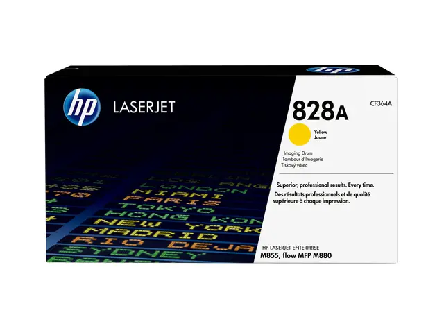 HP 828A - Gul original trommelsett for Color LaserJet Enterprise M...