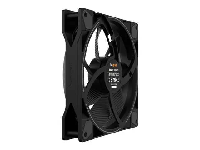 be quiet! Light Wings - Kabinettvifte PWM 140 mm svart (en pakke 3)