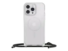 OtterBox React Series - Baksidedeksel for mobiltelefon halskjede - MagSafe-samsvar - stjernest&#248;v (klart glitter) - for Apple iPhone 14 Pro Max