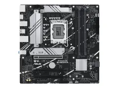 ASUS PRIME B760M-A-CSM - Hovedkort micro ATX - LGA1700-sokkel - B760 Chipset - USB 3.2 Gen 1, USB 3.2 Gen 2, USB-C 3.2 Gen 1 - 2.5 Gigabit LAN - innbygd grafikk (CPU kreves) - HD-lyd (8-kanalers)