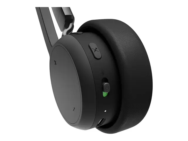 Lenovo - Hodesett on-ear trådløs svart
