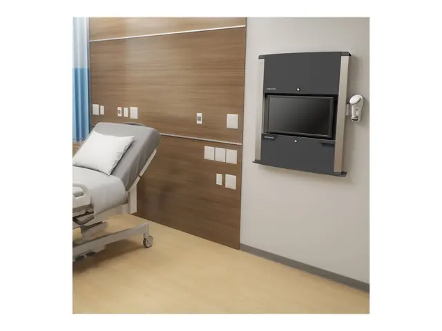 Ergotron CareFit - Veggmontert arbeidsstasjon - matt svart