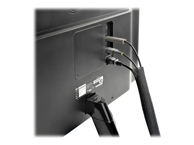 StarTech.com 10ft (3m) Cable Management Sleeve, Trimmable Heavy Du...