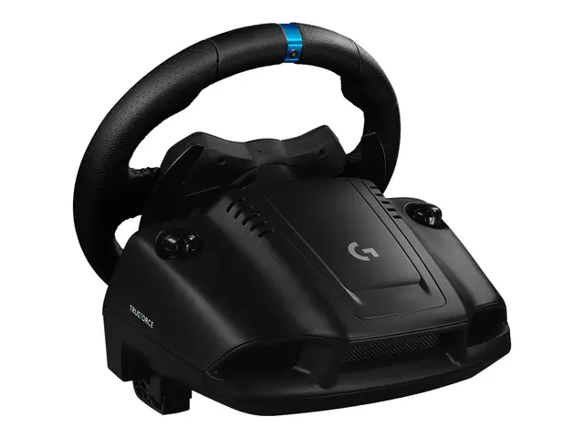Logitech G923 - Hjul- og pedalsett - kablet - svart - for PC, Micr...