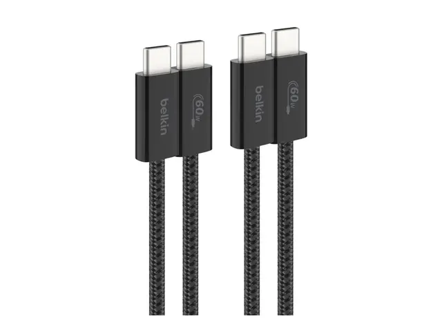 Belkin BoostCharge - USB-kabel USB-C (hann) til 1.5 m USB Power De...