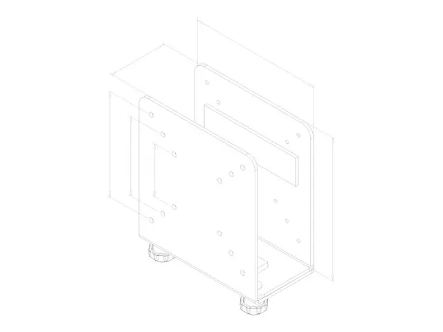 Neomounts THINCLIENT-20 - Monteringskomponent (holder) for tynnkli...