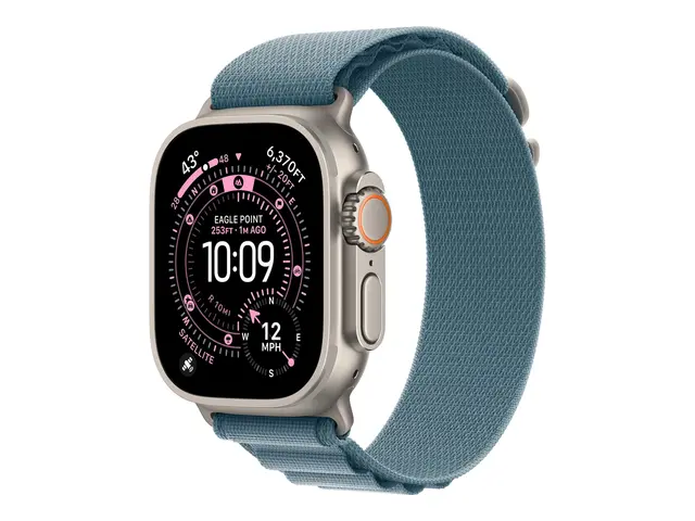 Apple - Sløyfe for smart armbåndsur 49 mm, naturlig titanfinish Me...