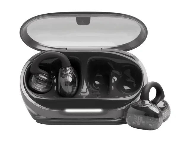 JBL Soundgear Clips - True wireless-hodetelefoner med mikrofon åpent øre - clip-on - Bluetooth - svart 