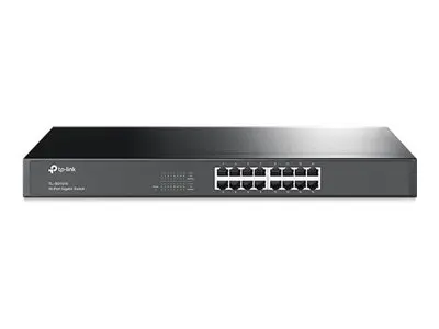 TP-Link TL-SG1016 - Switch - 16 x 10/100/1000 - rackmonterbar