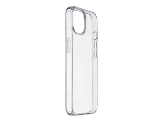Cellular Line Clear Strong - Baksidedeksel for mobiltelefon gummi - gjennomsiktig - for Apple iPhone 14 Plus