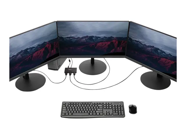 StarTech.com 3-Port Multi Monitor Adapter, DisplayPort 1.2 to HDMI...