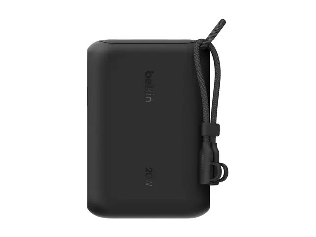 Belkin BoostCharge - Strømbank med skjerm 10000 mAh 20 watt PD, Fa...