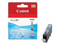 Canon CLI-521C - 9 ml - cyan - original - blekkbeholder for PIXMA iP3600, iP4700, MP540, MP550, MP560, MP620, MP630, MP640, MP980, MP990, MX860, MX870