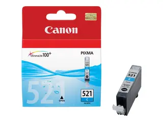 Canon CLI-521C - 9 ml - cyan - original blekkbeholder - for PIXMA iP3600, iP4700, MP540, MP550, MP560, MP620, MP630, MP640, MP980, MP990, MX860, MX870