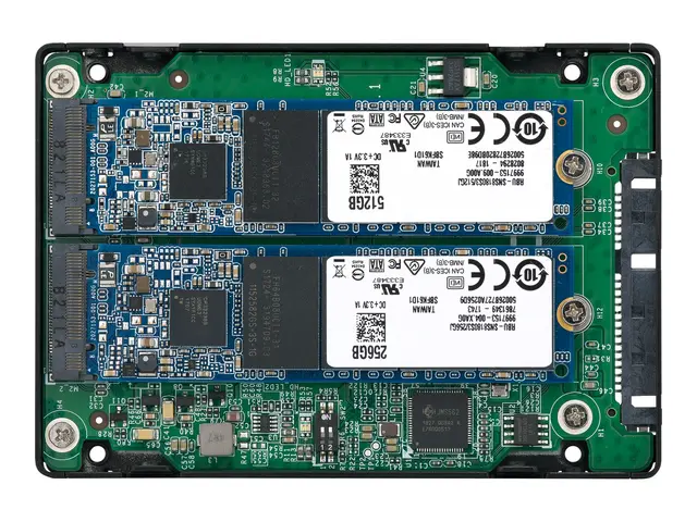 QNAP QDA-A2MAR - Intern RAID-brønn 2,5" til 2 x M.2 RAID JBOD, 0, ...