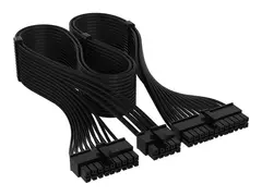 CORSAIR Elite Premium Type 4 - Strømkabel 24-pins ATX (hann) til strøm 18 pin med 10 pin (hann) - individually sleeved - svart