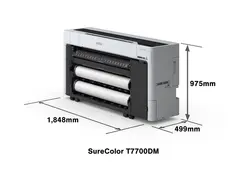 Epson SureColor T7700DM - 44" multifunksjonsskriver farge - ink-jet - Rull (111,8 cm) (medie) - USB 2.0, Gigabit LAN, Wi-Fi(ac), NFC