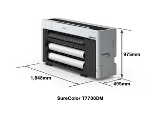 Epson SureColor T7700DM - 44" multifunksjonsskriver farge - ink-jet - Rull (111,8 cm) (medie) - USB 2.0, Gigabit LAN, Wi-Fi(ac), NFC