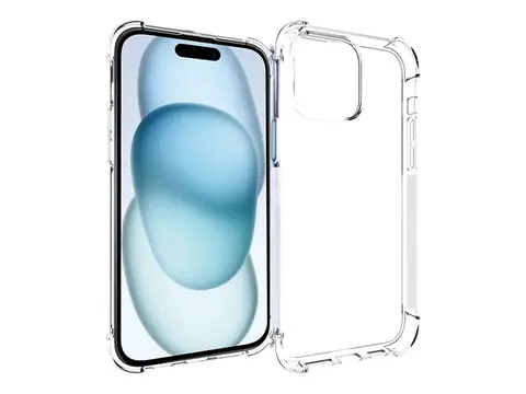Insmat Impact - Baksidedeksel for mobiltelefon termoplast-polyuretan (TPU) - blank - for Apple iPhone 15