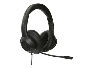 Targus AEH102GL - Hodesett - on-ear - konvertibel kablet - USB-A - lydisolerende - svart