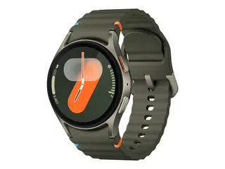 Samsung Galaxy Watch7 - 40 mm - smartklokke med sportsb&#229;nd gummi - b&#229;ndbredde: S/M - display 1.3&quot; - 32 GB - LTE, NFC, Wi-Fi, Bluetooth - 4G - 28.9 g - gr&#248;nn