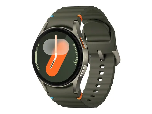 Samsung Galaxy Watch7 - 40 mm - smartklokke med sportsbånd gummi - båndbredde: S/M - display 1.3" - 32 GB - LTE, NFC, Wi-Fi, Bluetooth - 4G - 28.9 g - grønn 