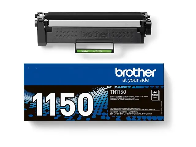 Brother TN1150 - Svart original boks tonerpatron for DCP-L1640W, D...