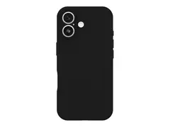 OtterBox Figura Series - Baksidedeksel for mobiltelefon MagSafe-samsvar - polykarbonatlag, termoplastisk elastomer (TPE) - svart - for Apple iPhone 17