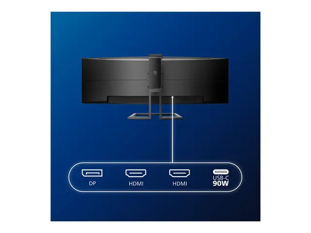 Philips Brilliance P-line 499P9H - LED-skjerm kurvet 49" (48.8" sy...