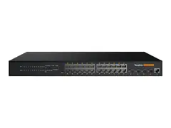 Yealink RCH240 - Switch - L2+ - Styrt 24 x 10/100/1000 (PoE+) + 4 x 1 Gigabit SFP - rackmonterbar - PoE+ (370 W)