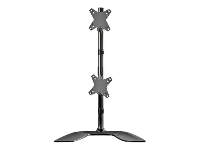 StarTech.com Vertical Dual Monitor Stand, Ergonomic Desktop Stacke...
