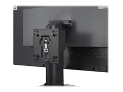 Lenovo Tiny/Nano Monitor Clamp II Tynn klient for skjermmonteringsb&#248;yle - svart - for ThinkCentre M70q Gen 2; M70q Gen 3; M75t Gen 2; M80q Gen 3; M90q Gen 3; ThinkStation P360