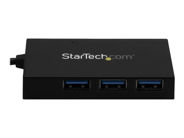StarTech.com 4 Port USB 3.0 Hub, USB Type-A Hub with 1x USB-C & 3x...