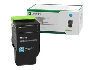 Lexmark - Cyan - original - tonerpatron LCCP, LRP for Lexmark CS421, CS521, CS622, CX421, CX522, CX622, CX625