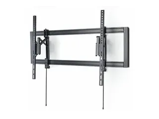 Startech monteringssett - utvidbar - for flatpanel UL listed, for up to 176 lbs (80 kg), easy rear access, laterally adjustable bracket supports up to VESA 1000 x 600 - svart