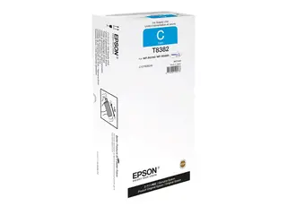 Epson T8382 - 167.4 ml - cyan - original blekkrefill - for WorkForce Pro WF-R5190, WF-R5190DTW, WF-R5690, WF-R5690DTWF, WF-R5690DTWFL