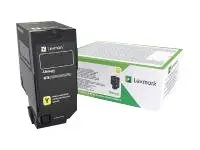 Lexmark - Gul - original - tonerpatron LCCP, Lexmark Corporate - f...