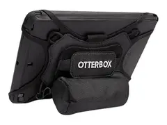 OtterBox Utility Series Latch - Baksidedeksel for nettbrett med tilbeh&#248;rspose - svart - 7&quot;
