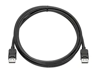 HP - Skjermkabelsett - DisplayPort (hann) til DisplayPort (hann) 2 m - for Elite t655; Presence Small Space Solution with Zoom Rooms; Pro t550