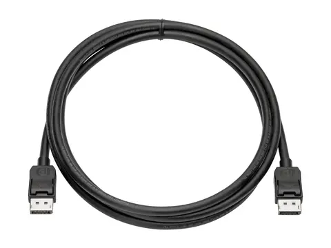 HP - Skjermkabelsett - DisplayPort (hann) til DisplayPort (hann) 2 m - for Elite t655; Presence Small Space Solution with Zoom Rooms; Pro t550