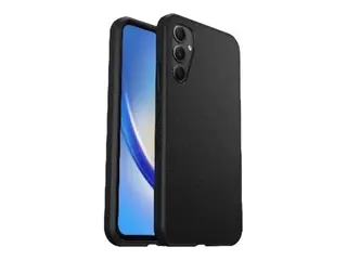 OtterBox React Series - Baksidedeksel for mobiltelefon svart - for Samsung Galaxy A34 5G