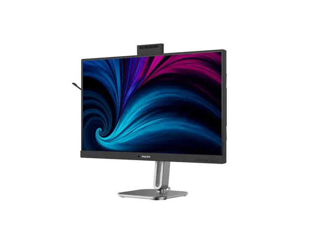 Philips 27B2U4601H - 4000 Series - LED-skjerm 27" - 2560 x 1440 QHD @ 120 Hz - IPS - 1500:1 - HDMI, DisplayPort, USB-C - høyttalere - sølv, koksgrå 