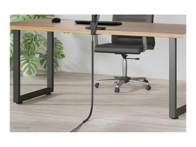 Neomounts - Kabelstyringsmuffe for 1-4 kabler, universell svart 2 m