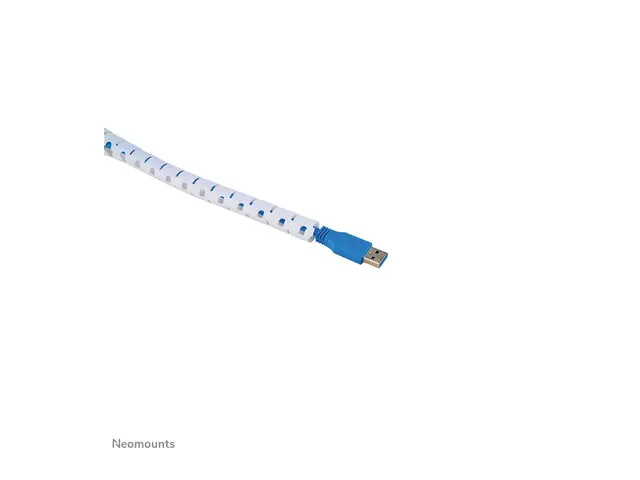 Neomounts - Kabelstyringsmuffe for 1-3 kabler, universell hvit 2 m