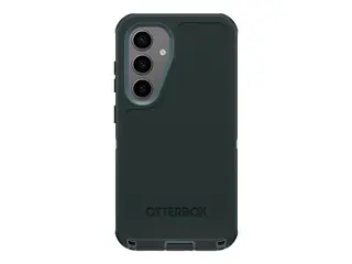 OtterBox Defender Series - Baksidedeksel for mobiltelefon robust - forsterkede hjørner - silikon, minneskumplast - salbeige (grønn) - for Samsung Galaxy S25 Ultra
