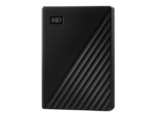 WD My Passport WDBPKJ0050BBK - Harddisk kryptert 5 TB ekstern (bær...