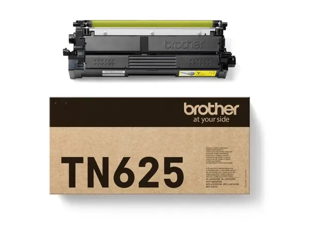 Brother TN625Y - Gul original boks tonerpatron for DCP-L8630CDW, H...